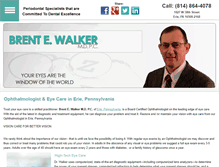 Tablet Screenshot of eriecataractsurgery.com